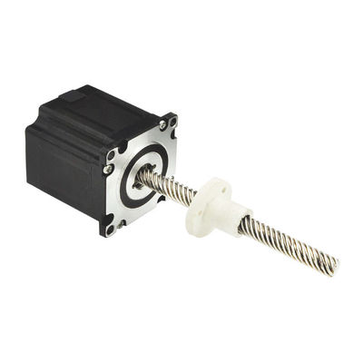 57LHS3004E-200 Τέσσερα καλώδια 100N Δύναμη 2 Φάσης Nema23 Εξωτερικό Nut Υβριδικό γραμμικό Stepper Motors Γραμμικά Ακουατόρες